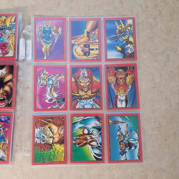 1992 Youngblood Complete Set of Trading Cards 1-90 - Picture 7 of 10